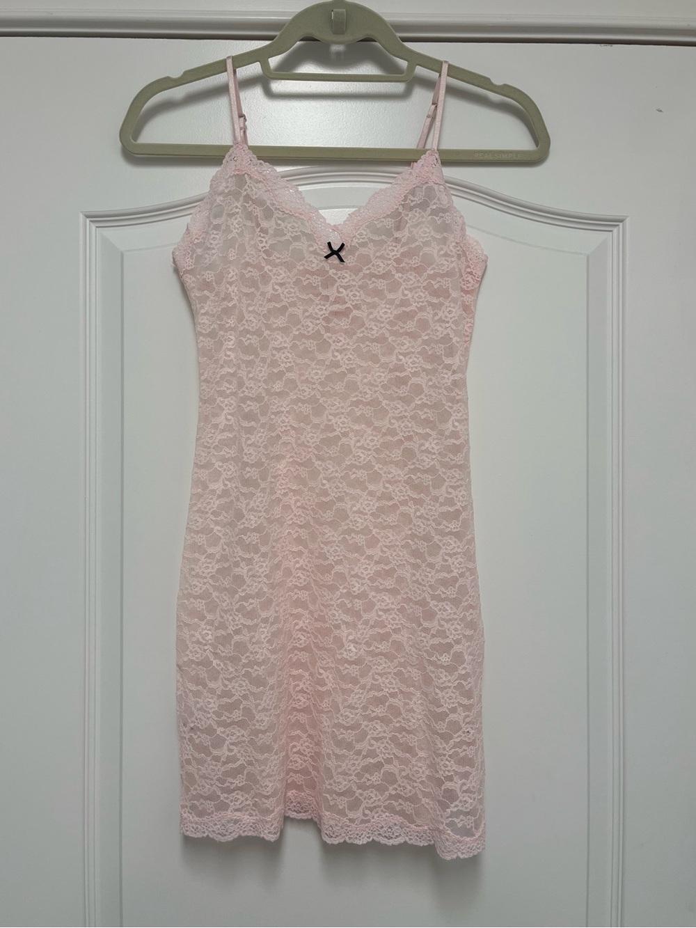 Victoria's Secret | Pale Pink Lace Chemise Slip